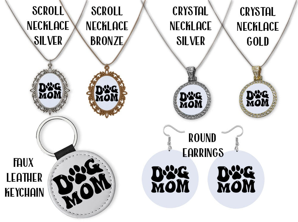 Cane Corso Breed Jewelry - Stained Glass Style Necklaces, Earrings and more!