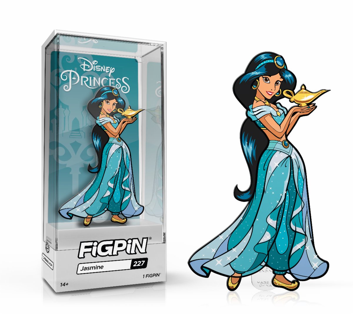 IN STOCK: FiGPiN Classic: Disney Princesses - Jasmine #227