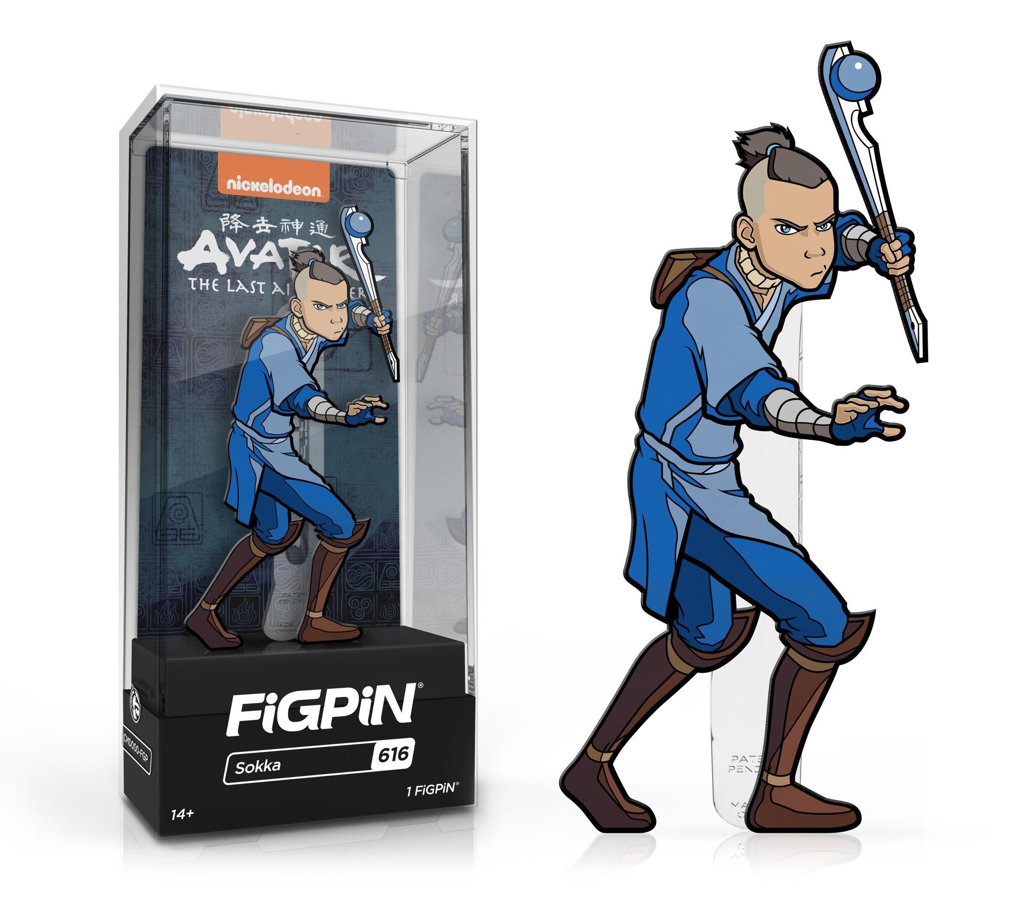 IN STOCK: FiGPiN Classic AVATAR: THE LAST AIRBENDER Sokka #616