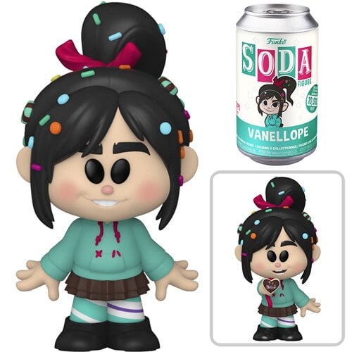 IN STOCK: Vinyl SODA: Disney's Wreck-It-Ralph - Vanellope von Schweetz (1:6 Chance at Chase) (Order 6 for a SEALED Case)