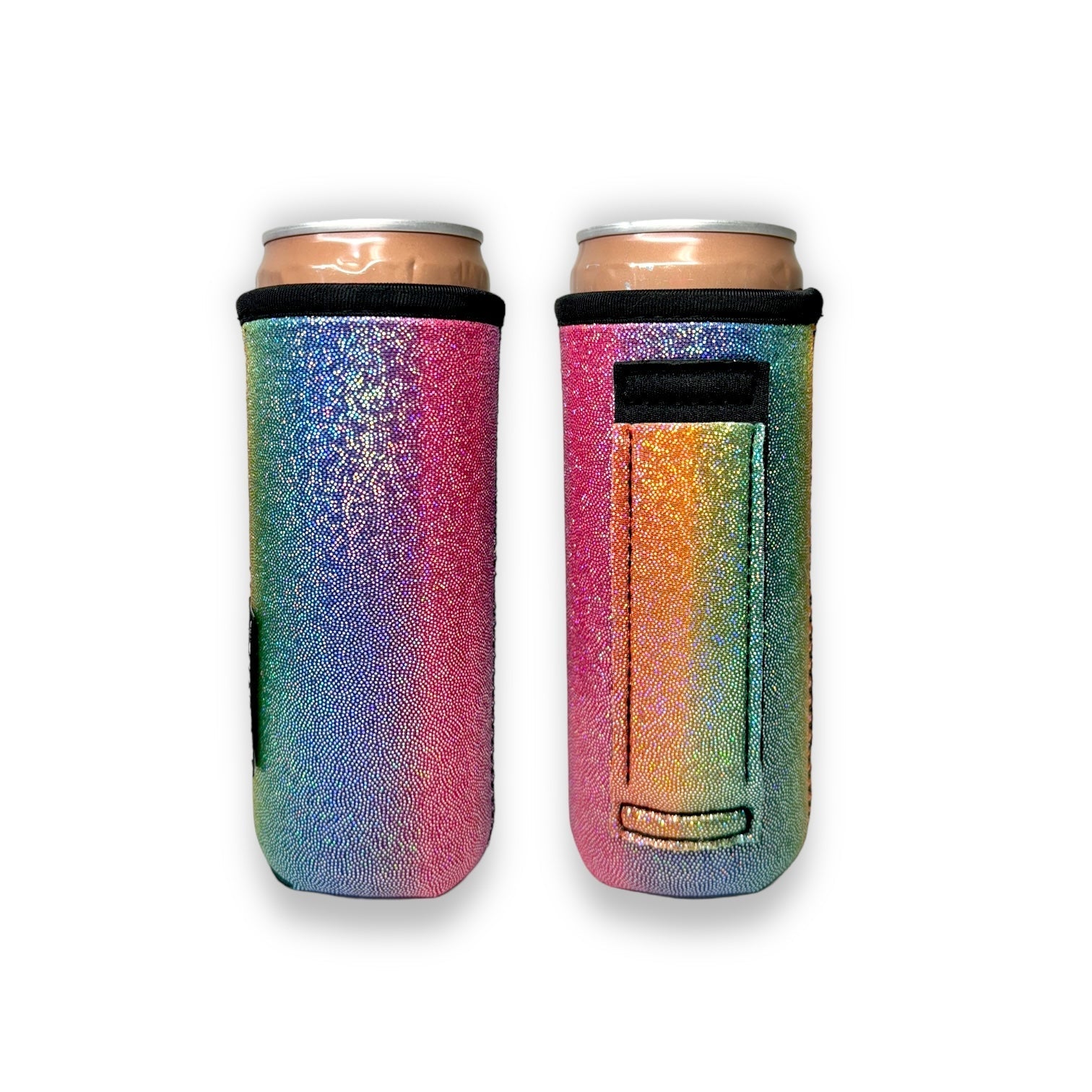 Iridescent Rainbow 12oz Slim Can Handler™