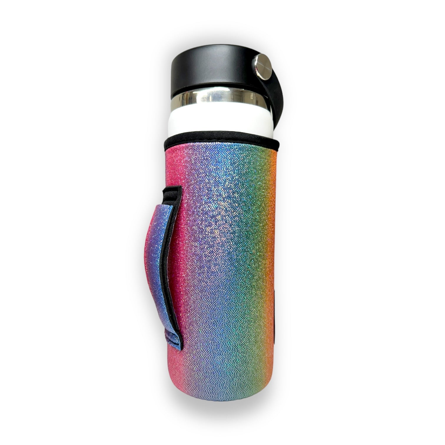 Iridescent Rainbow 16-24oz Soda & Water Bottle / Tallboy Can Handler™