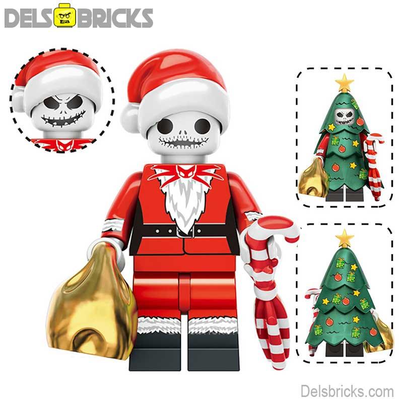 Jack Skellington Nightmare Before Christmas Lego Minifigures Custom Toys 2
