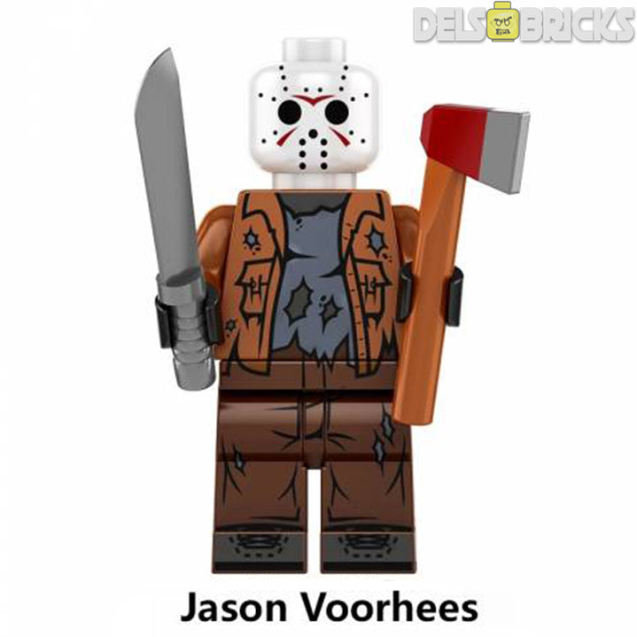 Jason Voorhees Friday The 13th - New Lego Horror Minifigures Custom Toys