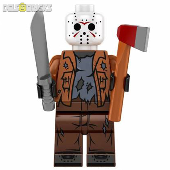 Jason Voorhees Friday The 13th - New Lego Horror Minifigures Custom Toys