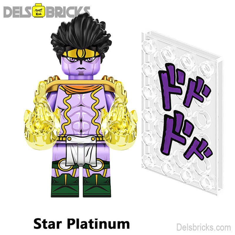 Star Platinum Jojo's Bizarre Adventure Anime Lego Minifigures custom toys