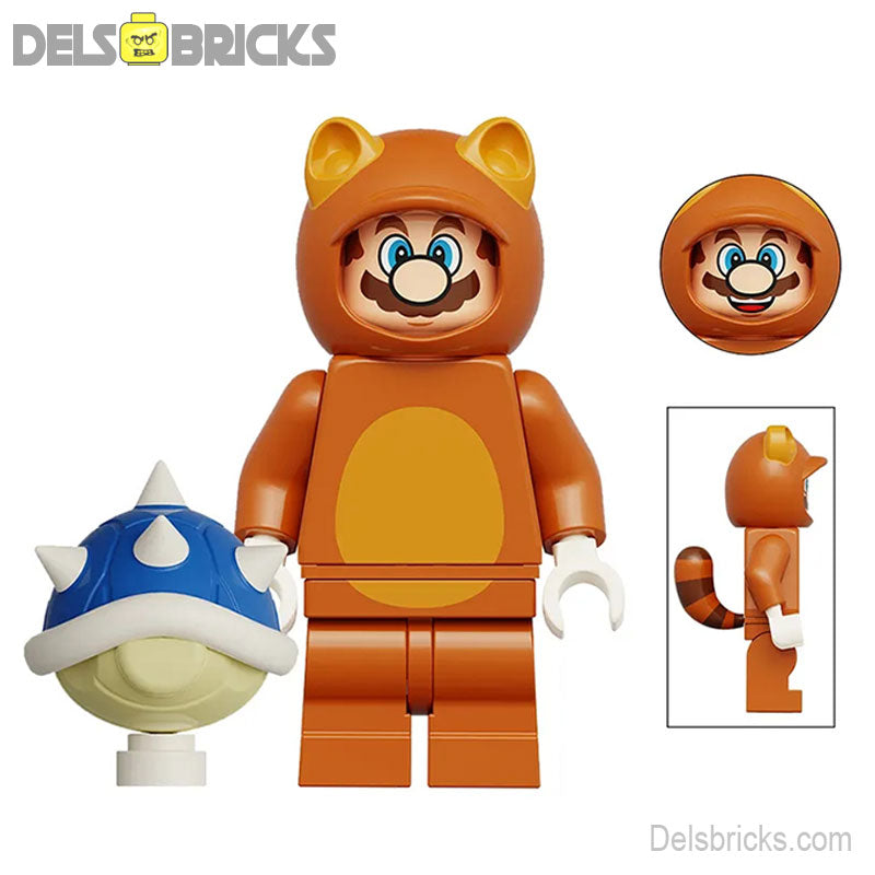 Tanooki Mario from Super Mario Brothers Movie Minifigures