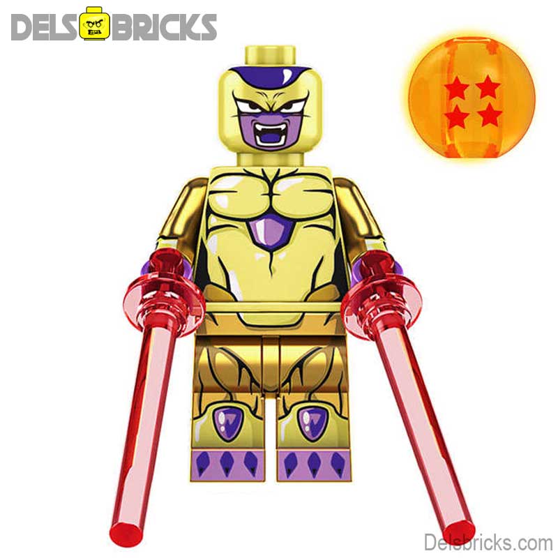 Gold Frieza Dragon Ball Z Minifigures