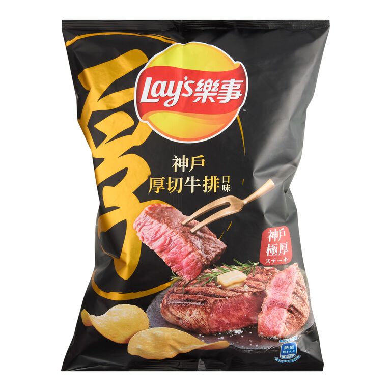 Lay's Limited Edition Kobe Beef Flavored Chip (2.1 oz)(China)(6ct)