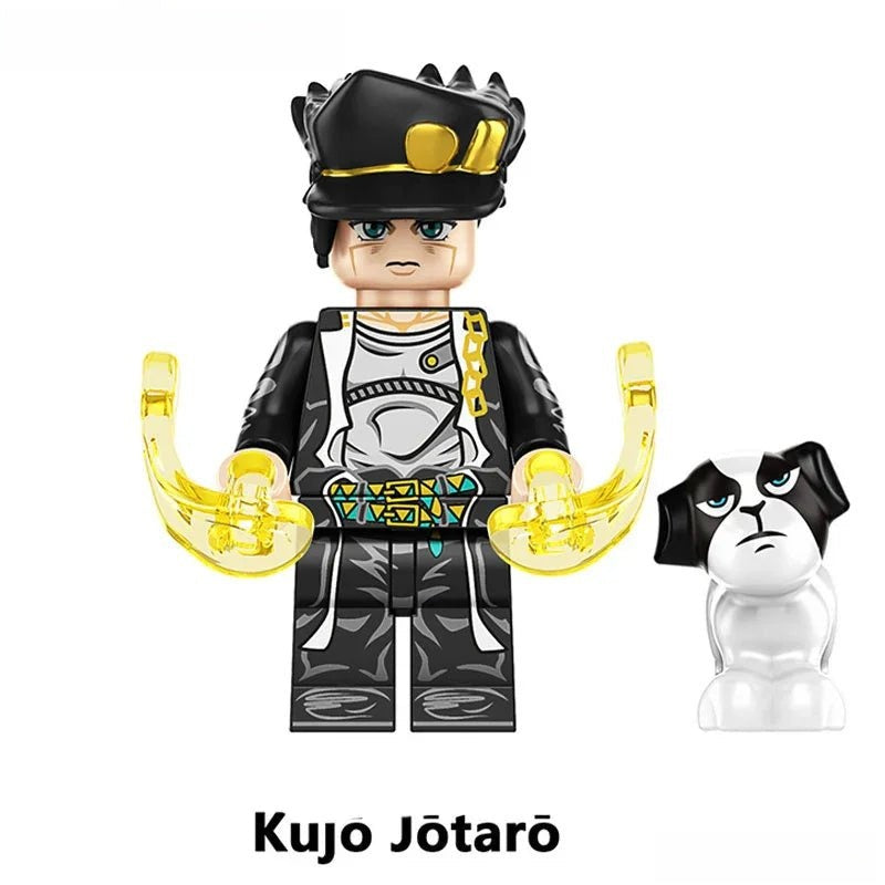 Joseph Joestar JoJo's Bizarre Adventure Anime Minifigure Toy