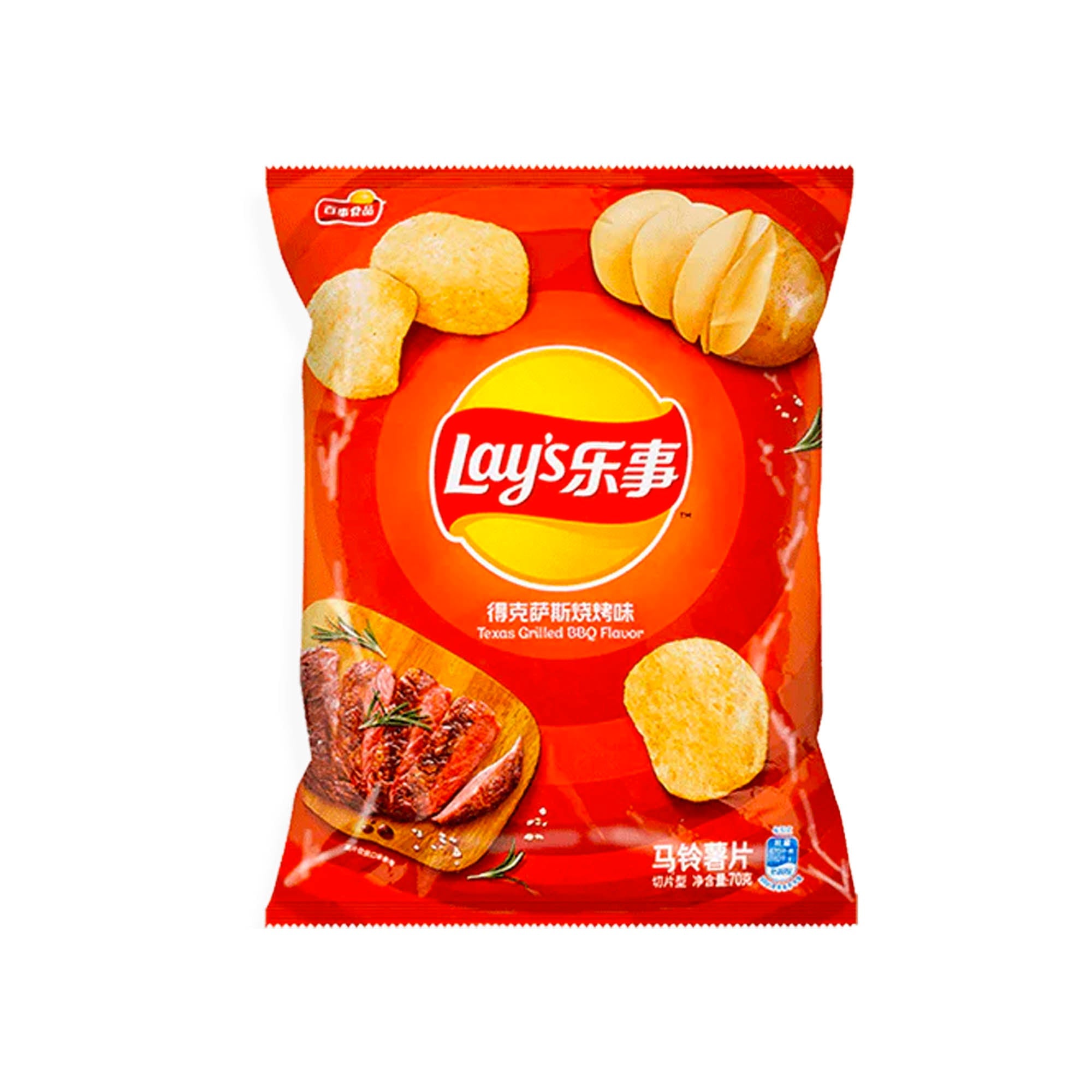 Lay's Texas Grilled BBQ Flavor (China)