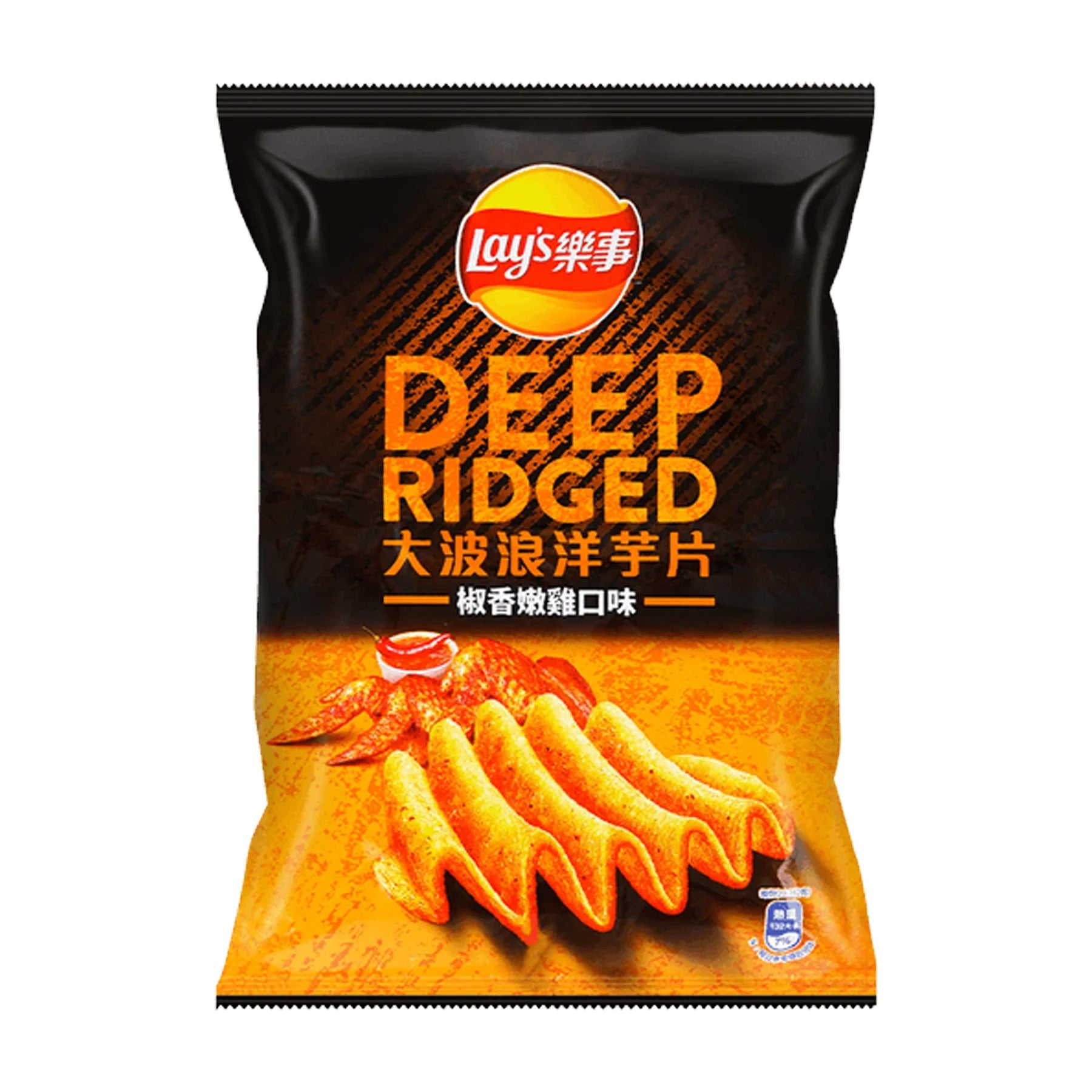 Lay's Deep Ridged Pepper Chicken Flavored Chips (30.5g) (China) 6-Pack
