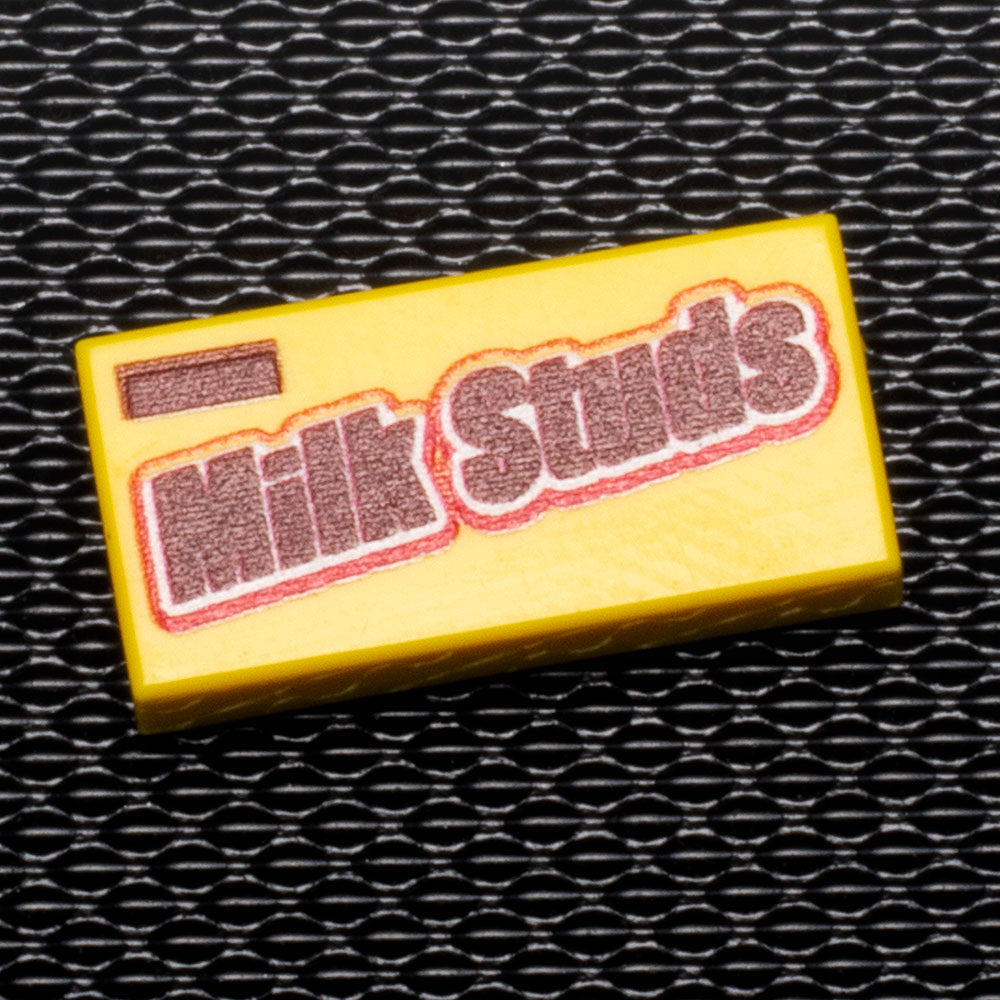 Milk Studs - B3 Customs® Printed 1x2 Tile