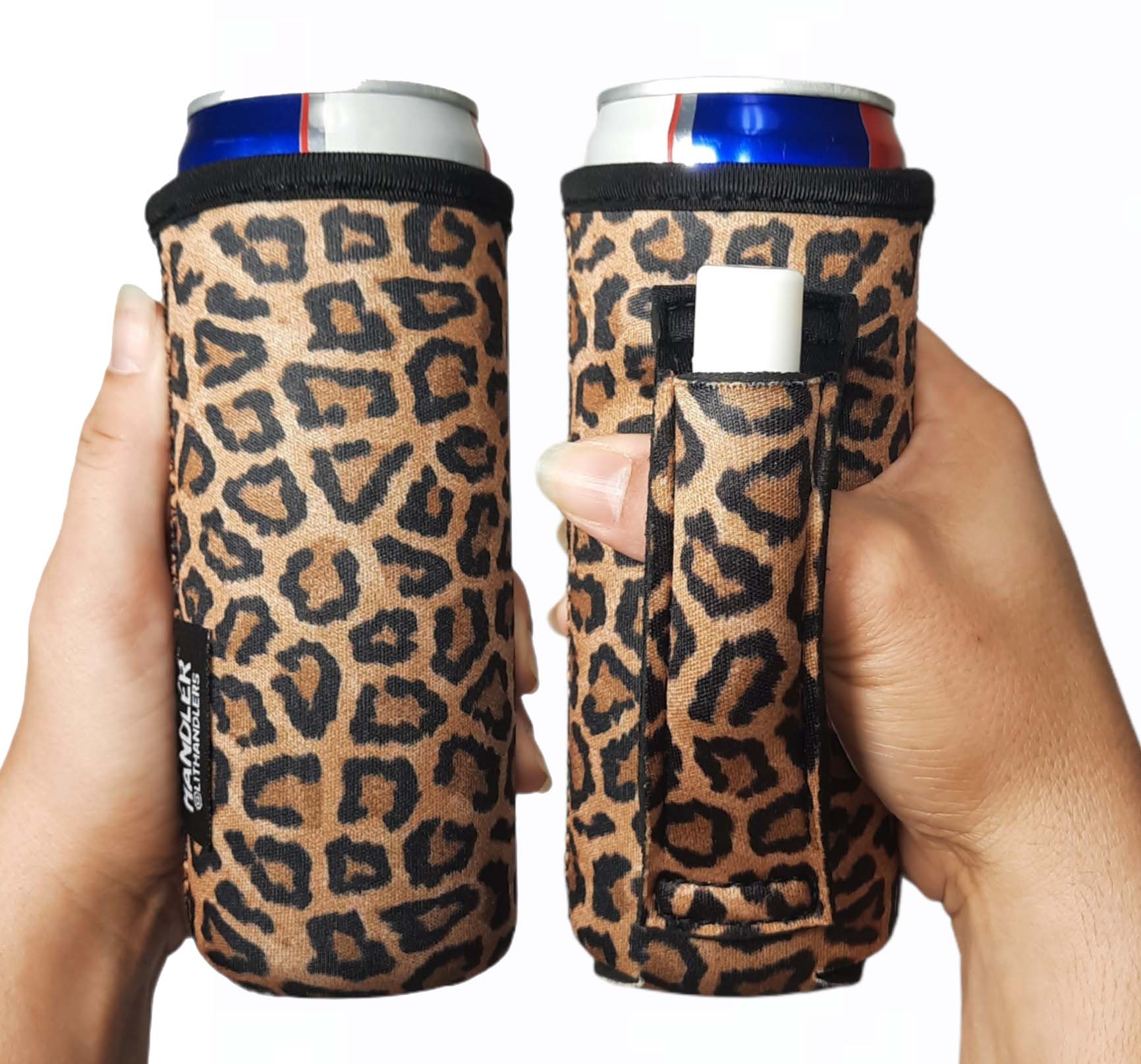 Leopard 12oz Slim Can Handler™