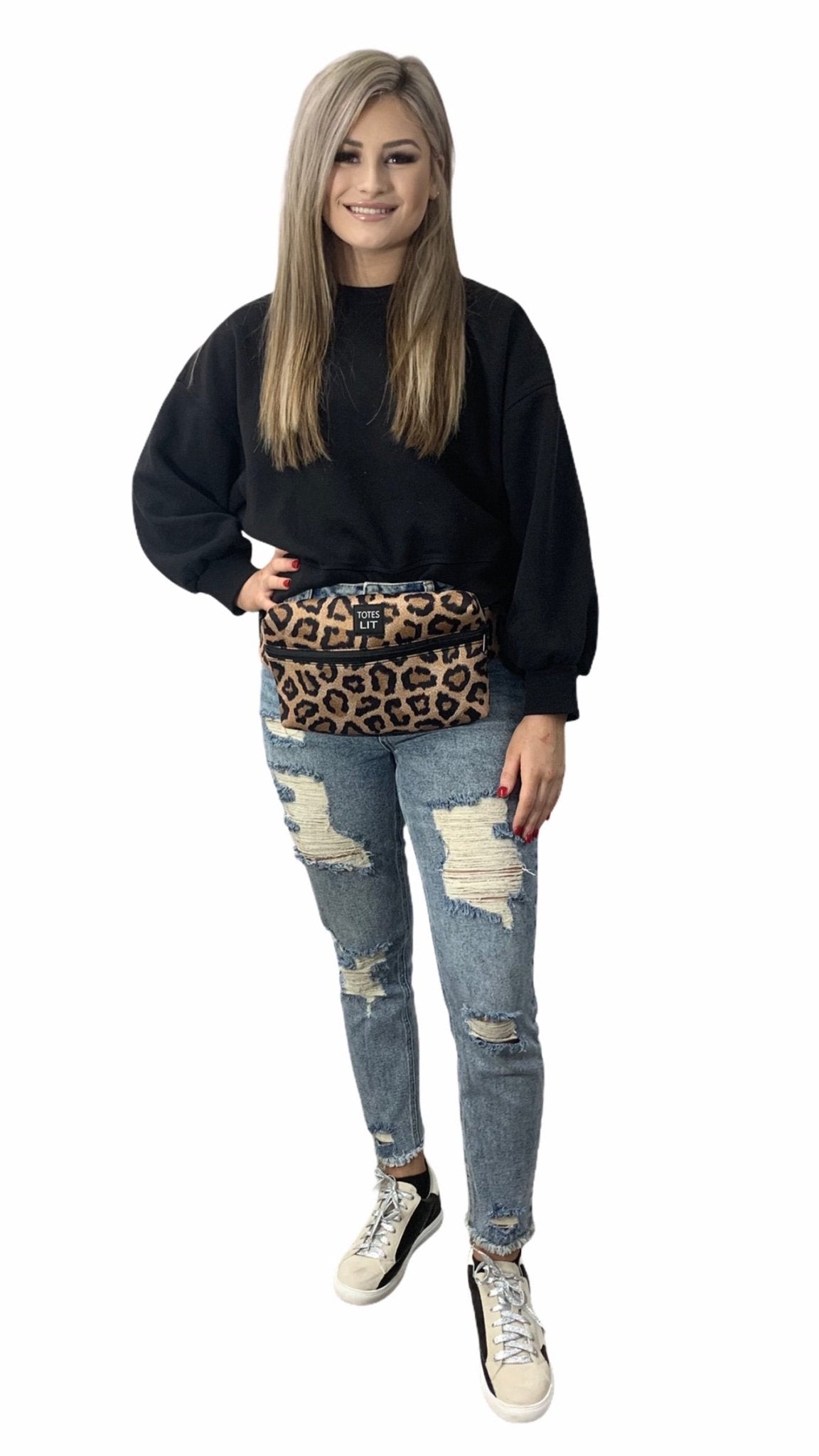 Leopard Fanny Packin' Tote