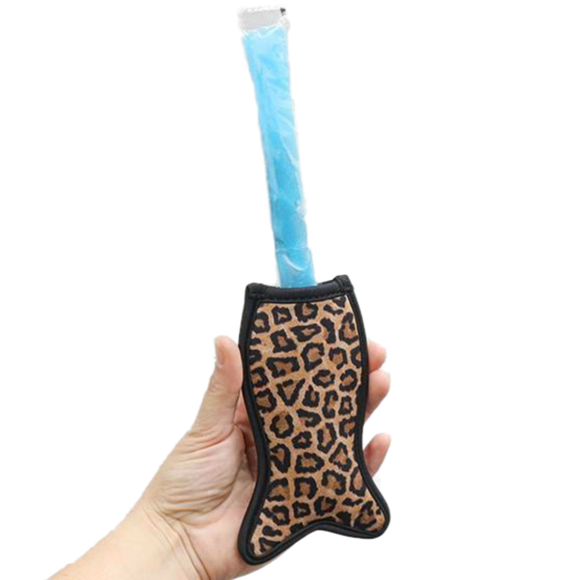 Leopard Mermaid Icy Pop Holder