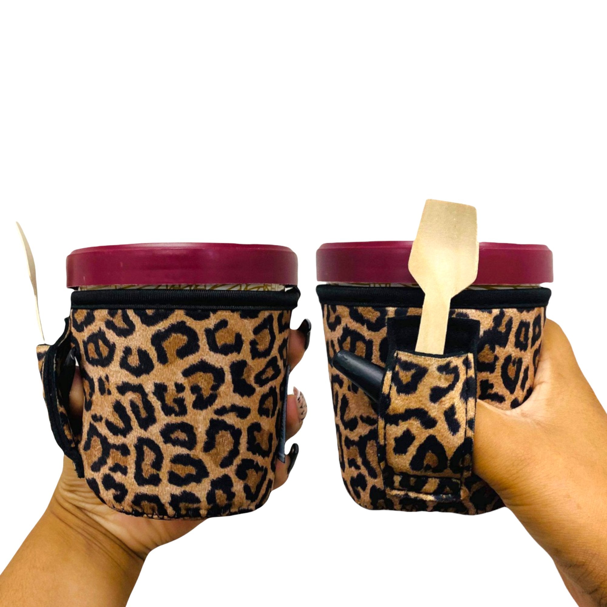 Leopard Pint Size Ice Cream Handler™