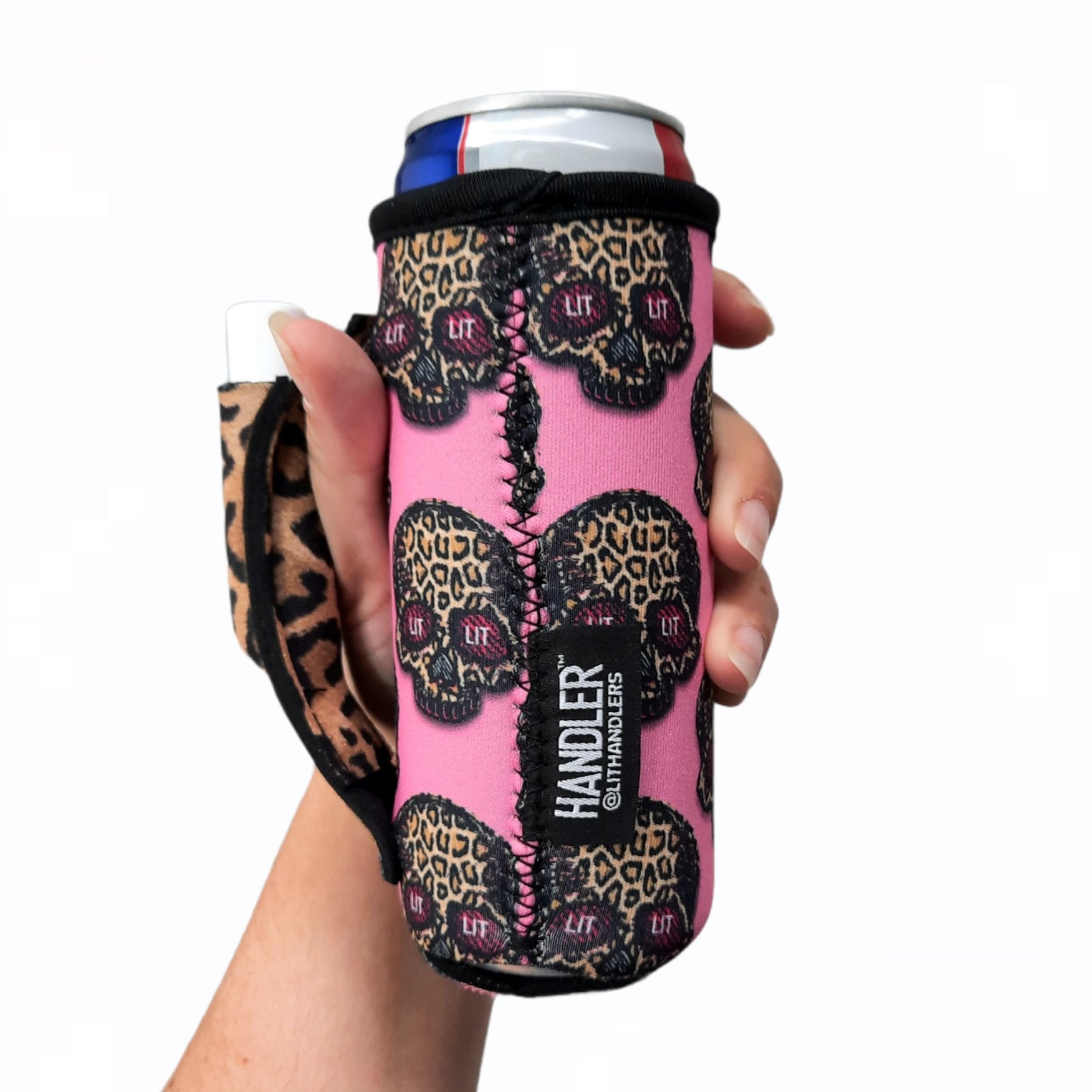 Leopard Sugars 12oz Slim Can Handler™