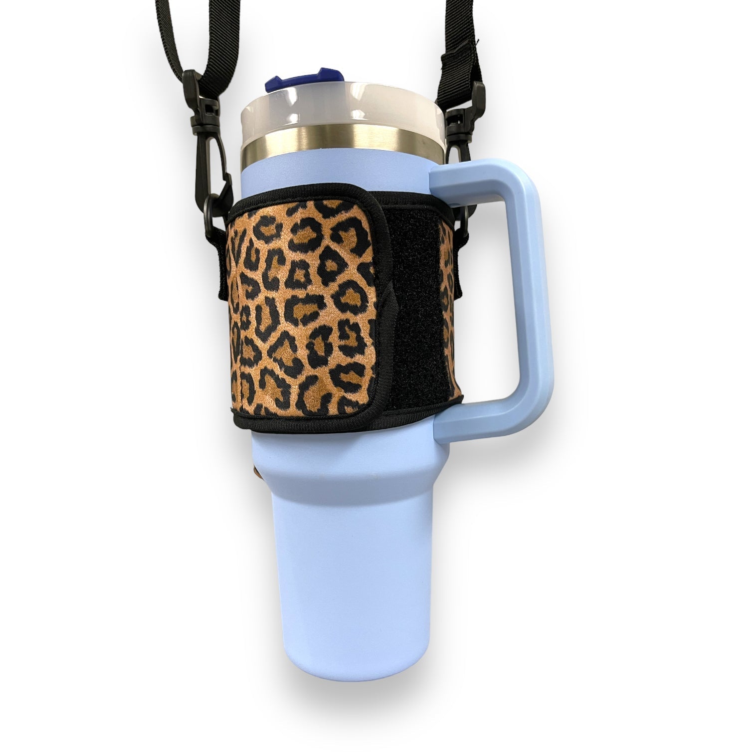 Leopard Wrap Around Drink Pocket