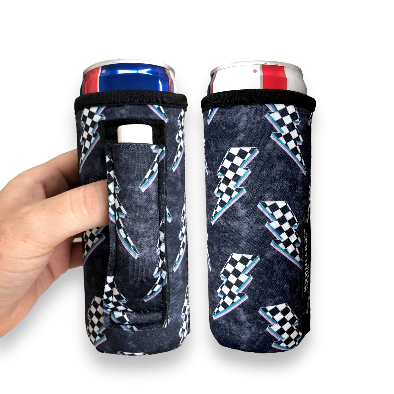 Lightening Bolts 12oz Slim Can Handler™