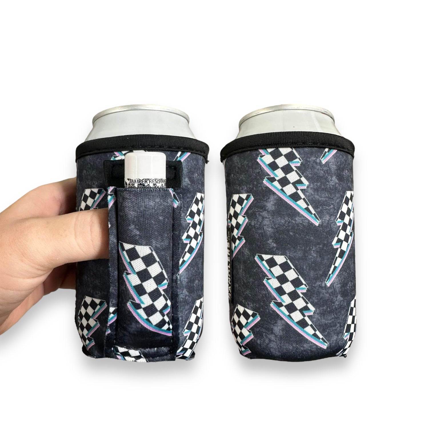 Lightning Bolts 12oz Stubby Can Handler™