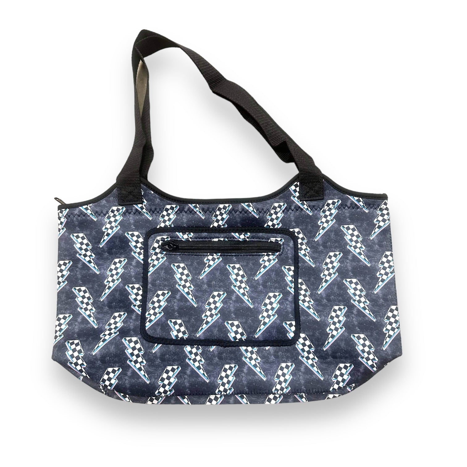 Lightning Bolts Neoprene Tote