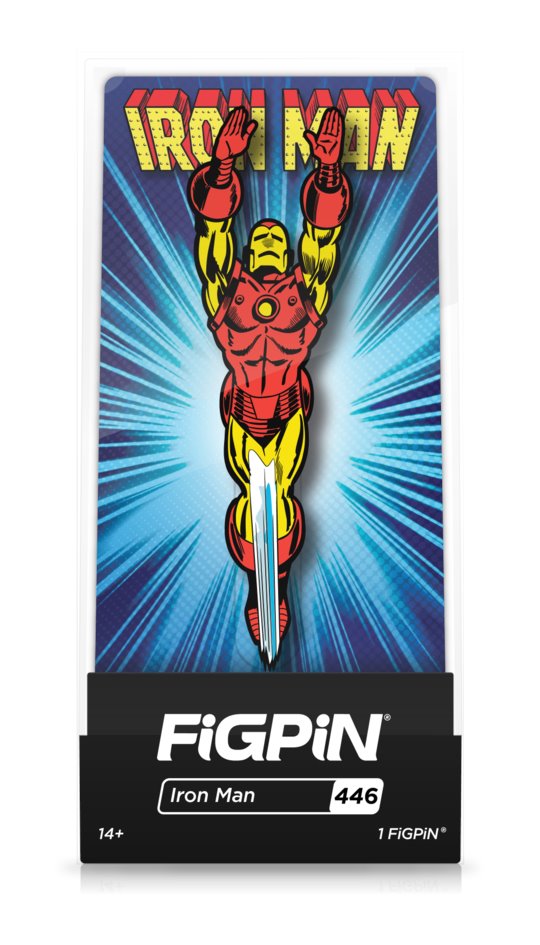 LIMITED EDITION FiGPiN.COM EXCLUSIVE Classic Iron Man (446)