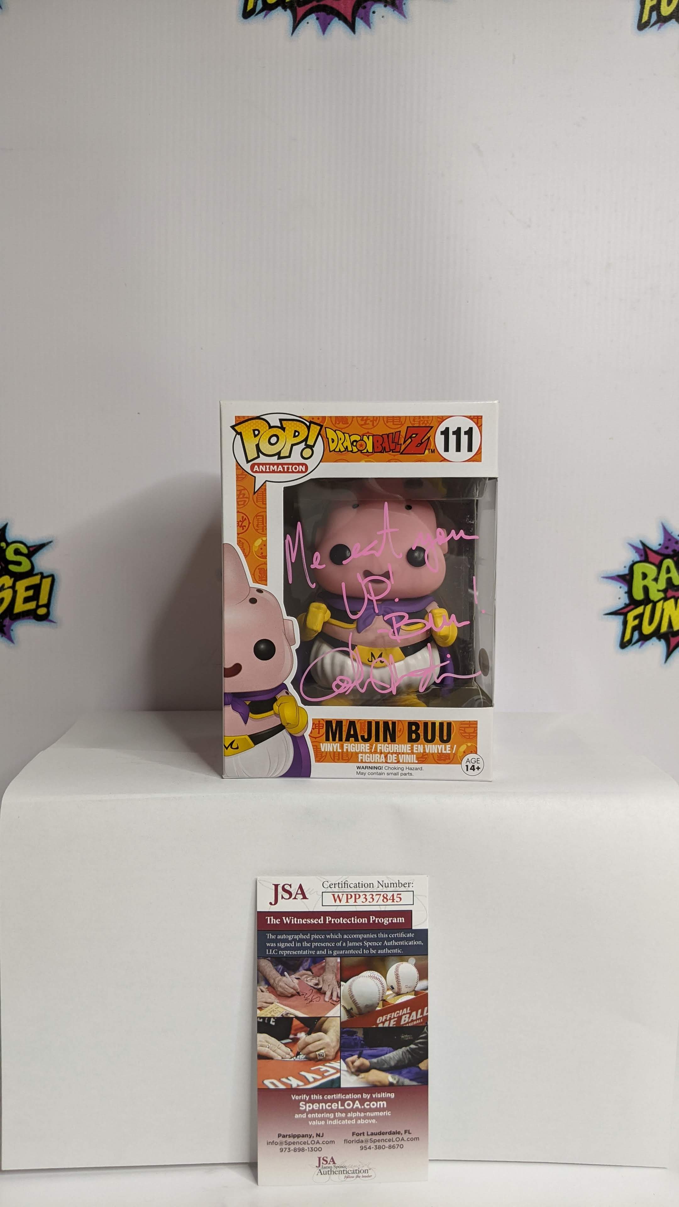 Majin Buu Autographed by Josh Martin