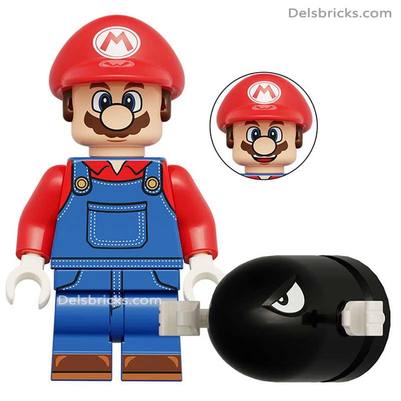 Mario Brothers from Super Mario Lego Minifigures Custom Toys 1