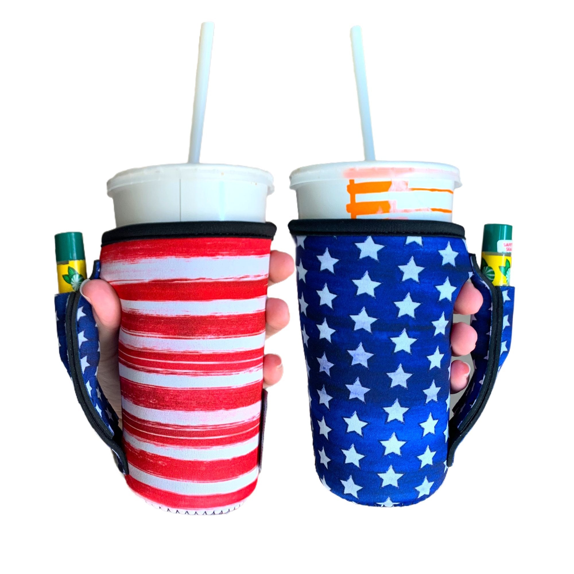 Merica 16oz PINT Glass / Medium Fountain Drinks and Tumbler Handlers™