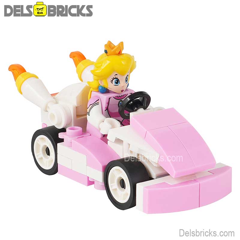 Princess Peach kart Super Mario Brothers Movie Minifigures