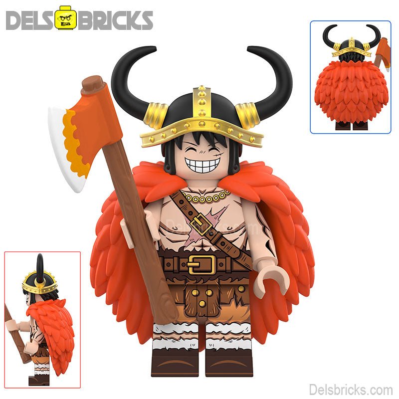 Monkey D Luffy from One Piece Lego Anime Minifigures Custom Toys 14