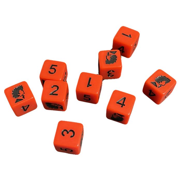 Cowboy Bebop TTRPG: Spike Spiegel Dice Set (9)