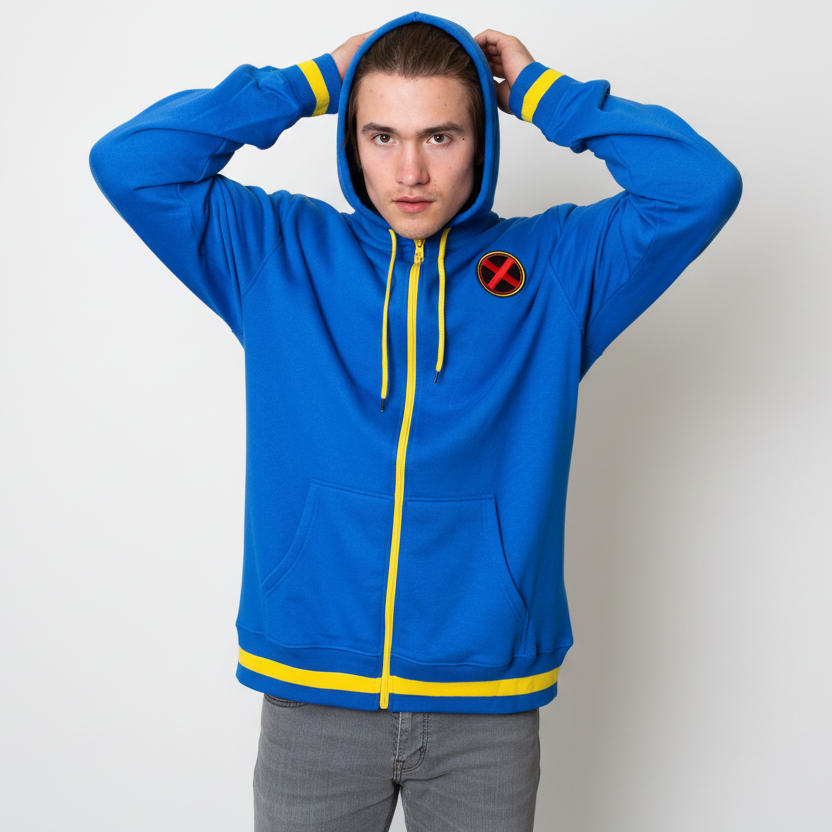 X-Men Xavier Institute Marvel Adult Zip Up Hoodie – Silicon Power