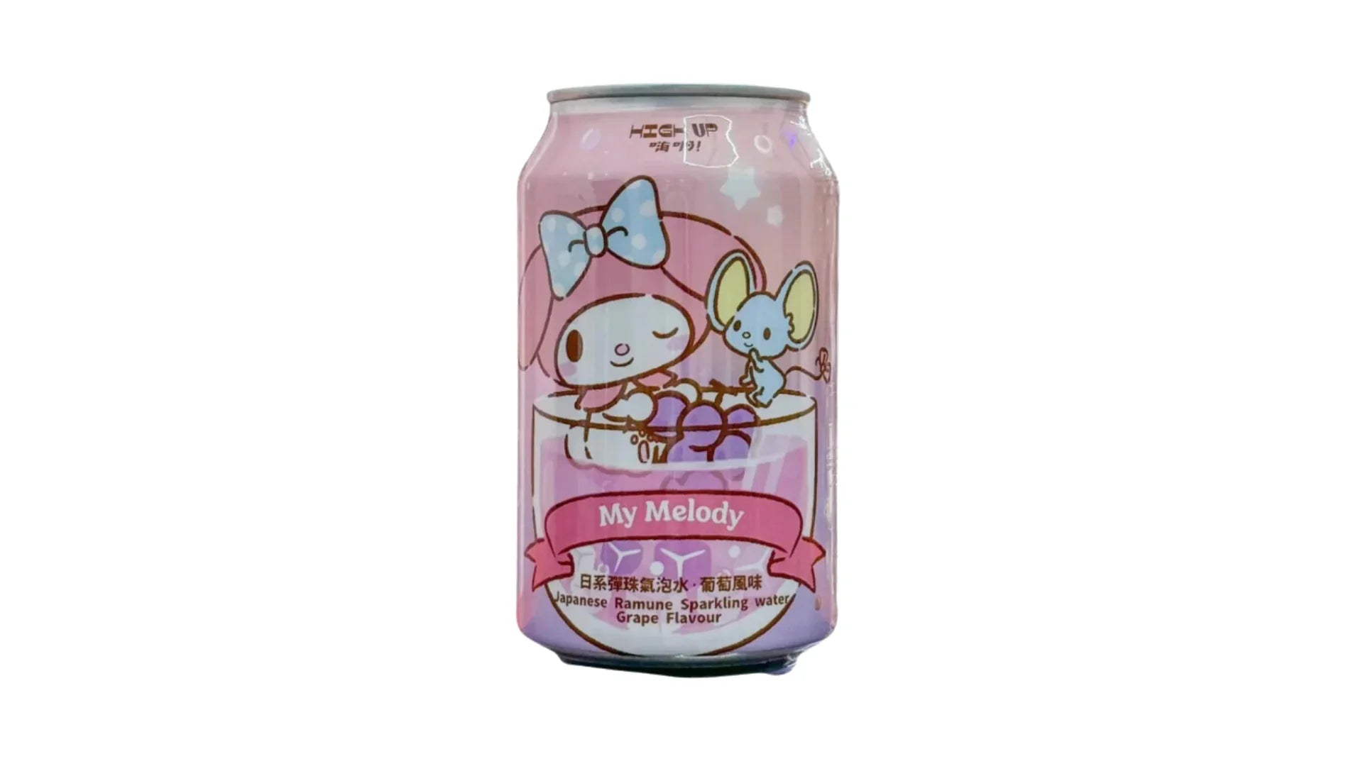 High Up Little Twin Stars Grape Sparkling Water (330ml) Taiwan (6 pack)