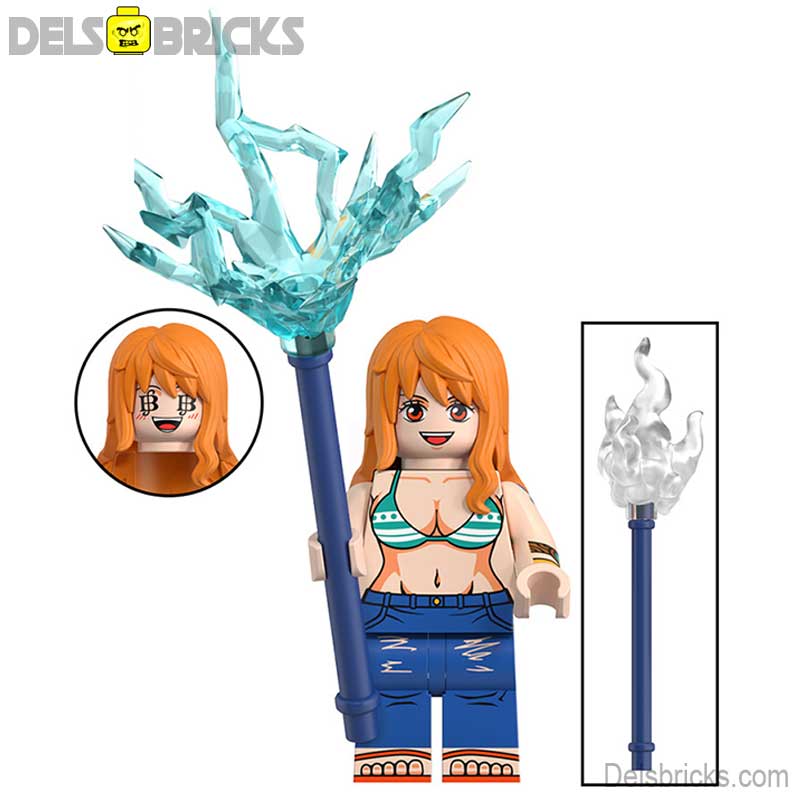 Nami from ONE PIECE Anime Lego Minifigures custom toys 5