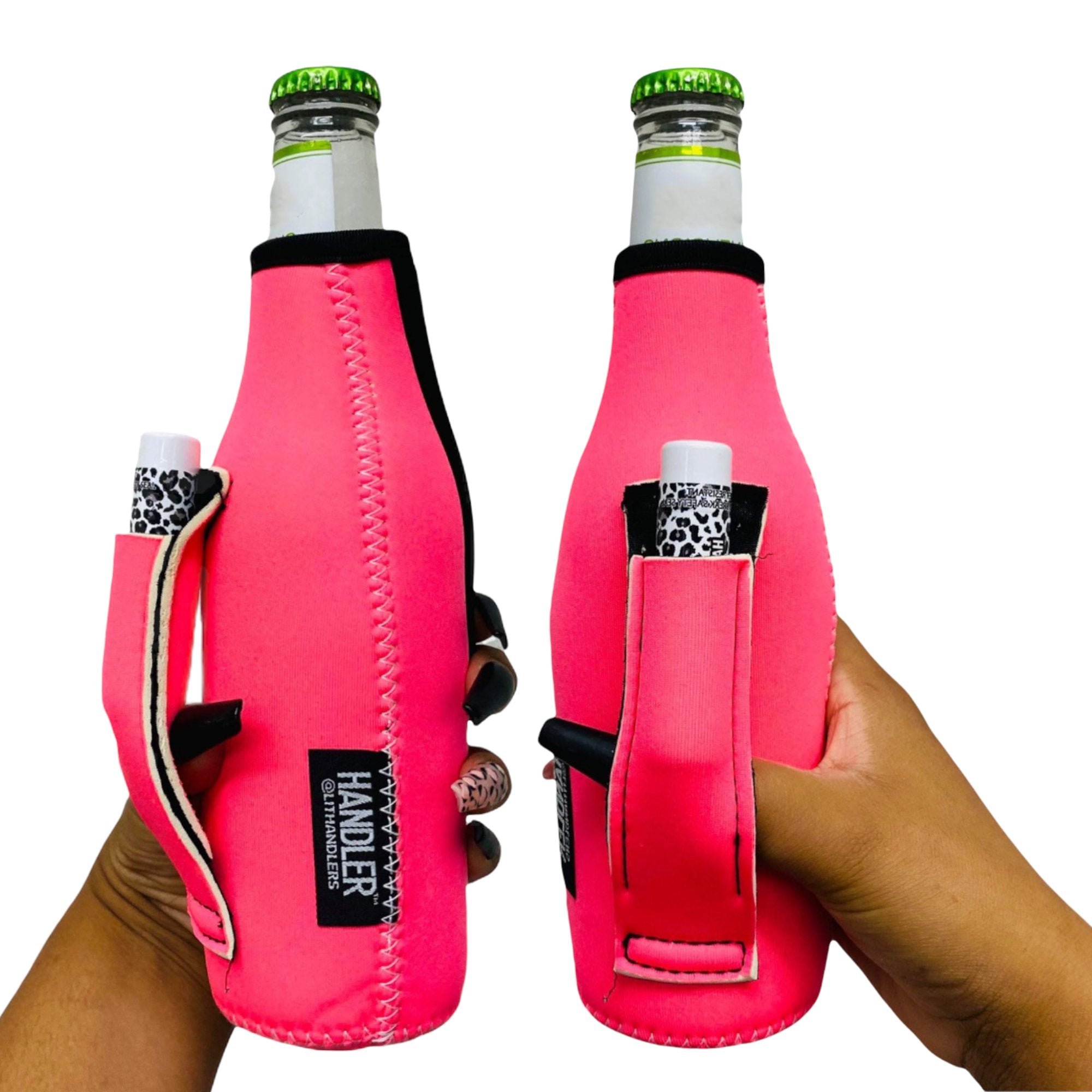 Neon Pink 12oz Bottleneck Handler™