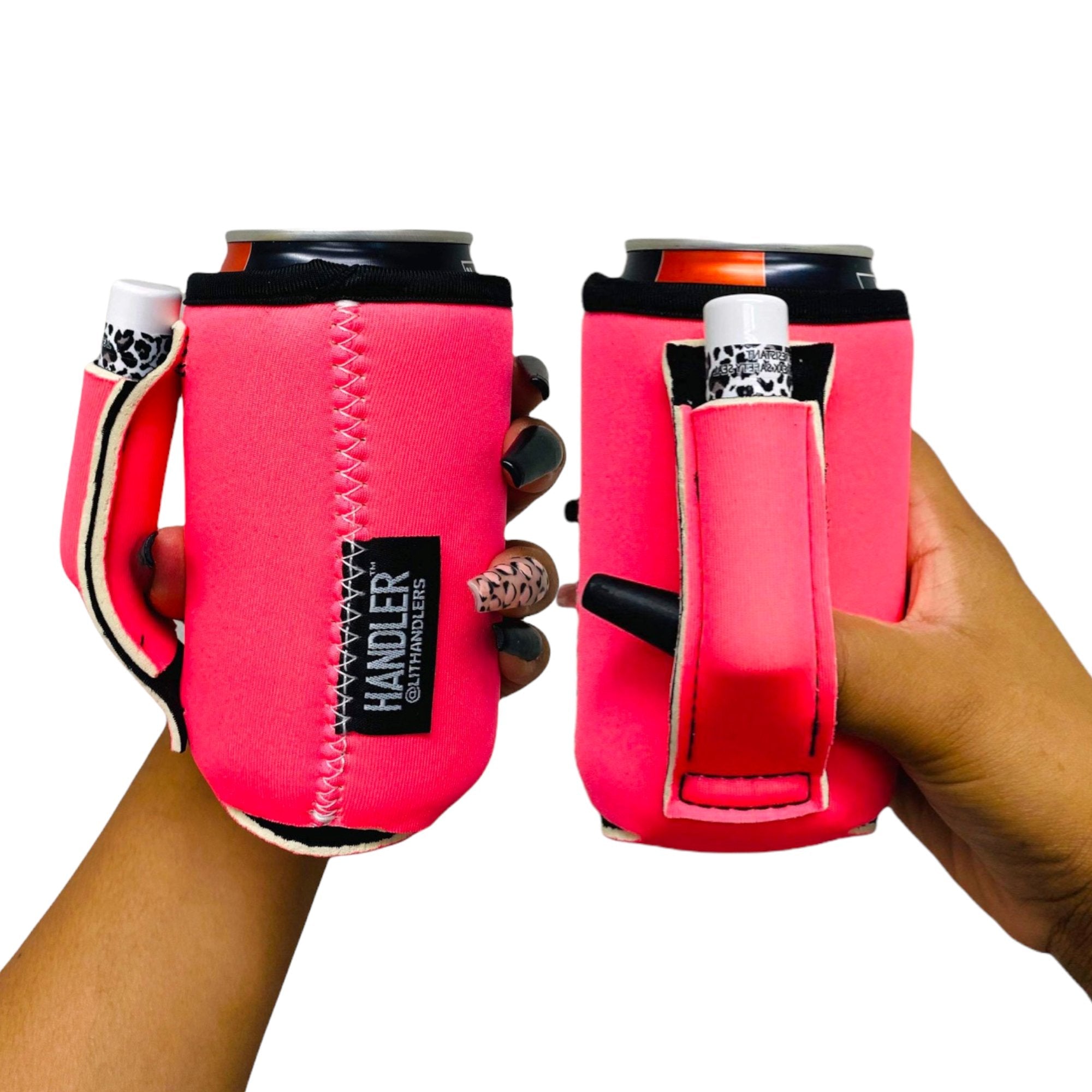 Neon Pink 12oz Regular Can Handler™