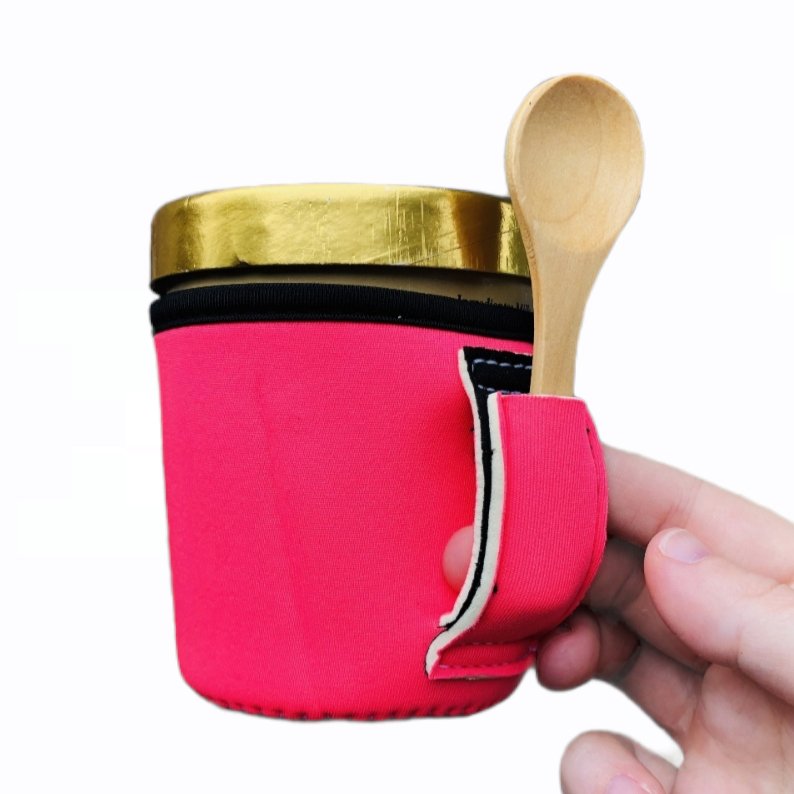 Neon Pink Pint Size Ice Cream Handler™