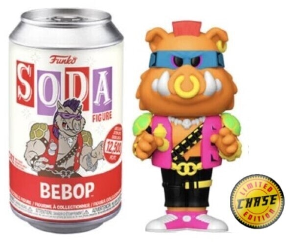 (Open Can) Funko Vinyl SODA: CHASE Bebop (Orange)