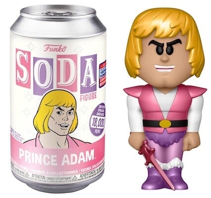 (Open Can) Funko Vinyl SODA: CHASE Prince Adam (Metallic)