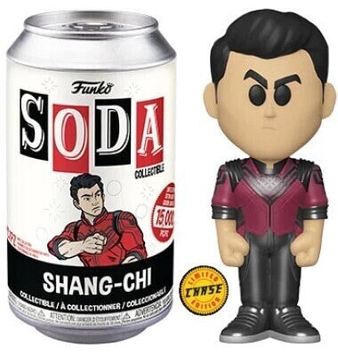 (Open Can) Funko Vinyl SODA: CHASE Shang-Chi (Metallic)