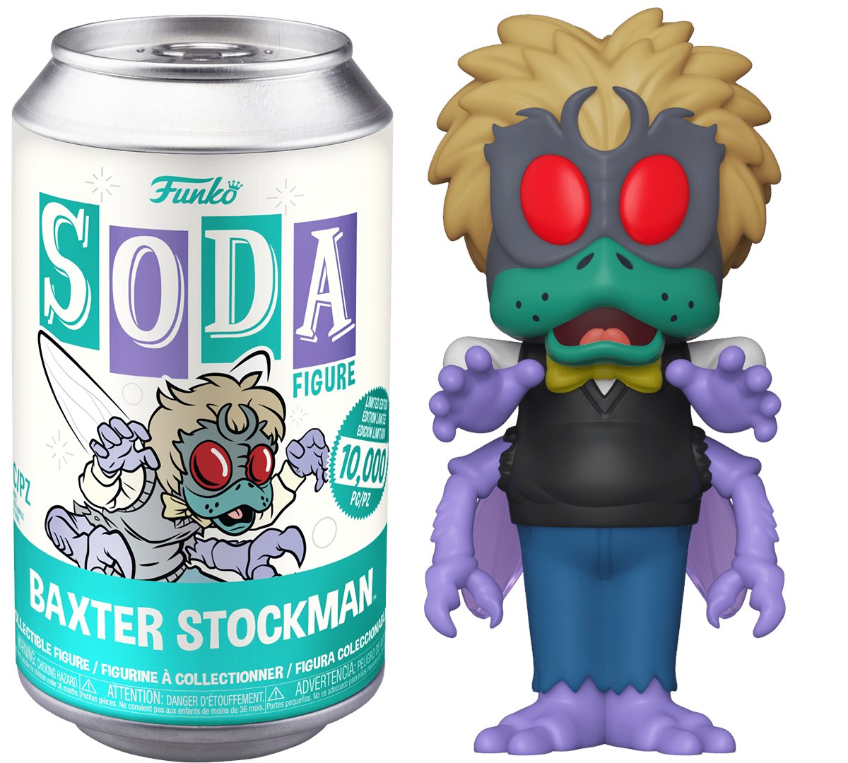 (Open Can) Funko Vinyl SODA: Common Baxter Stockman