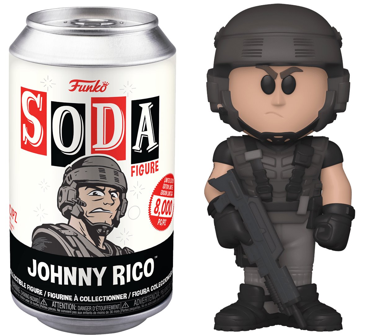 (Open Can) Funko Vinyl SODA: Common Johnny Rico