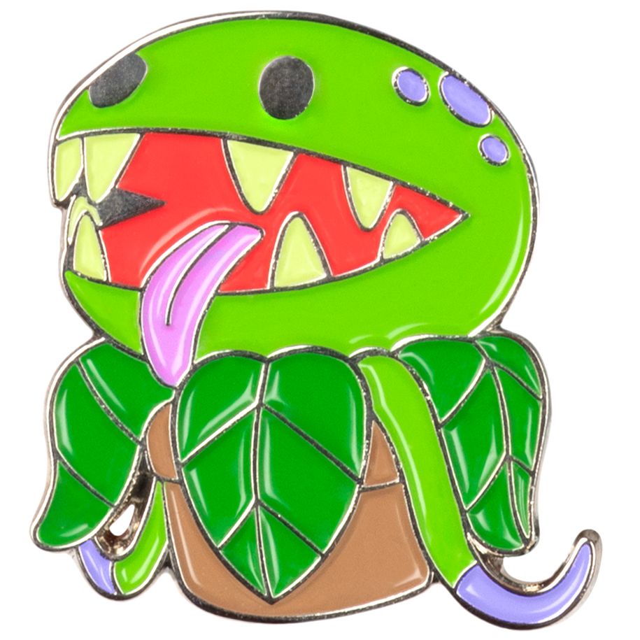 Squishable Venus Fly Trap Enamel Pin