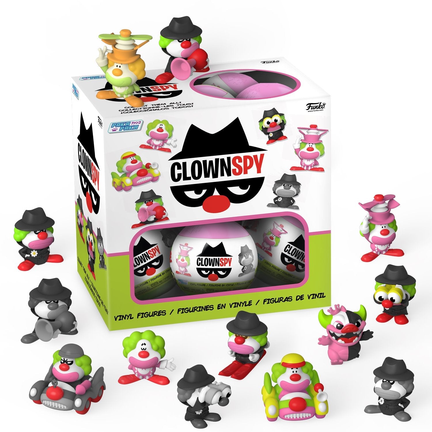 Paka Paka: ClownSpy - One Mystery Figure, Blind Capsule