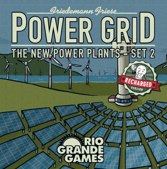 Power Grid: New Power Plant Cards Set 2