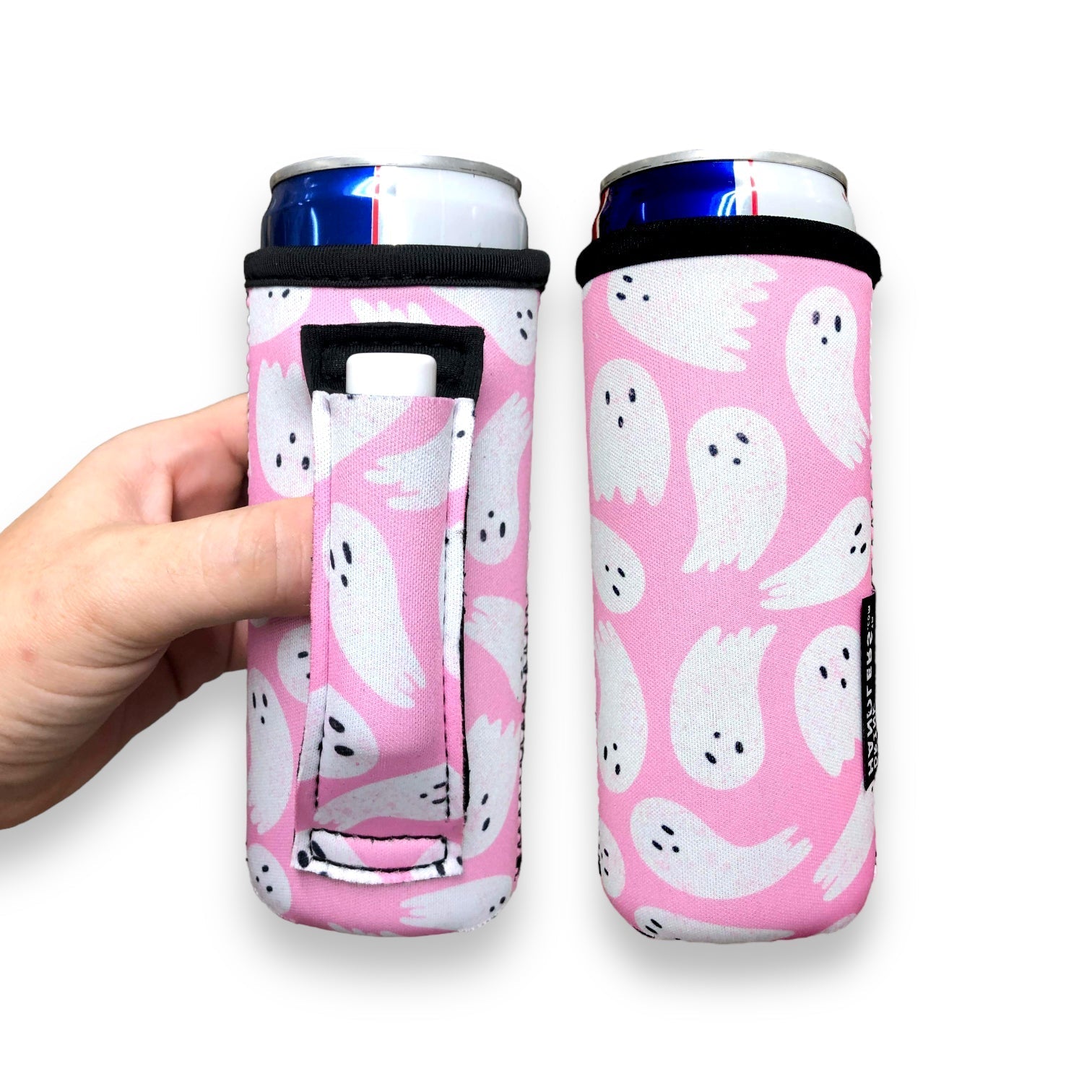 Pink Ghost 12oz Slim Can Handler™