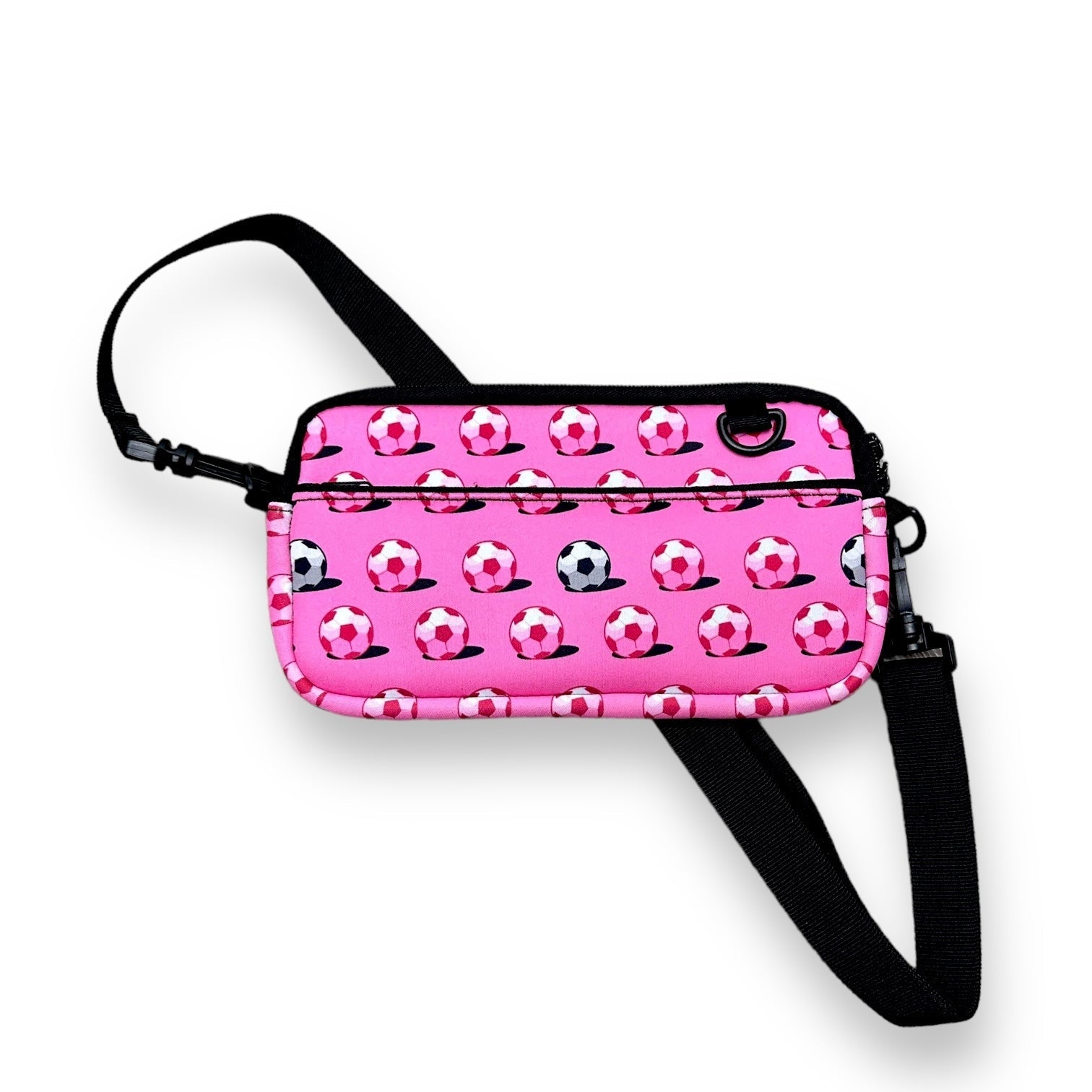 Pink Soccer Cross Body Purse