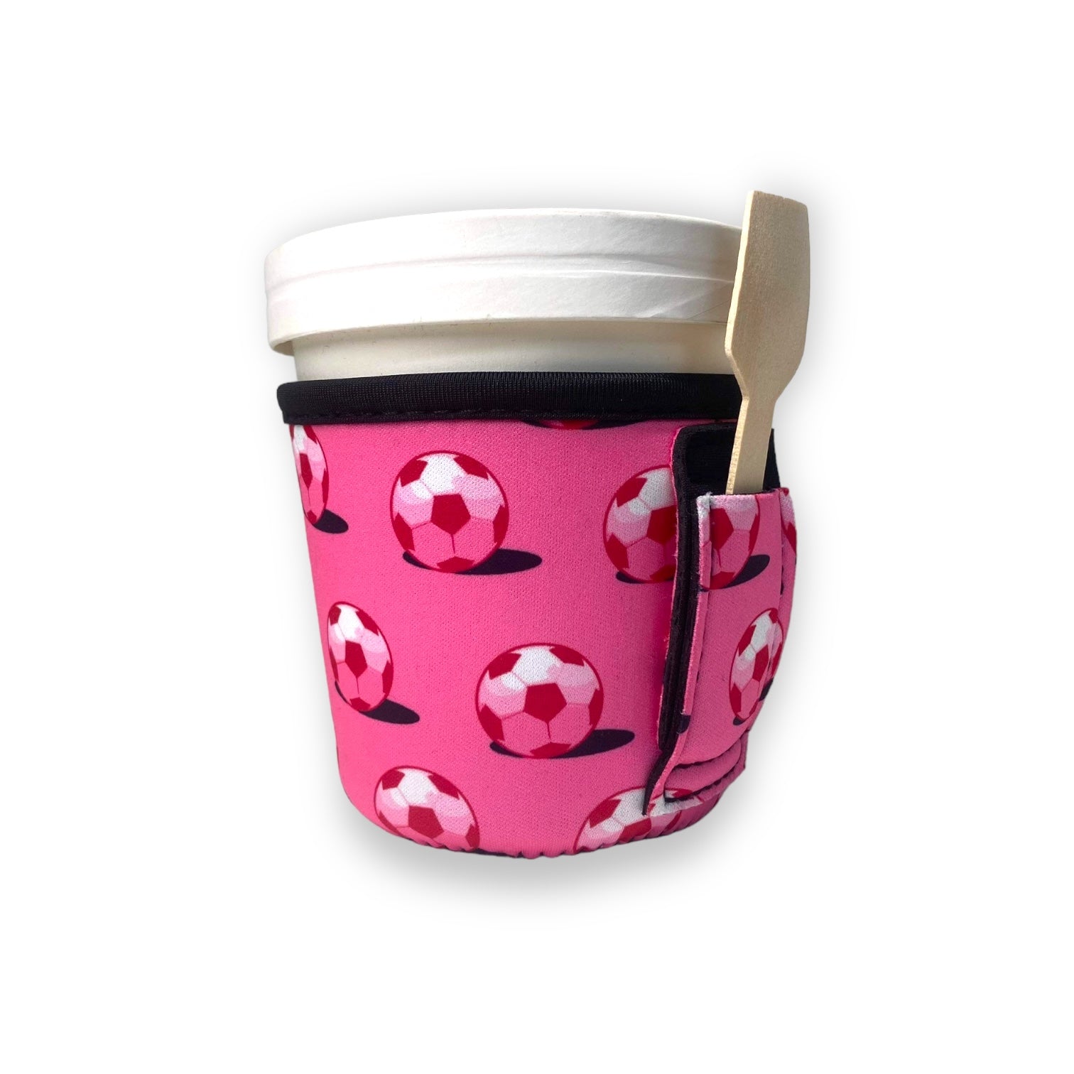 Pink Soccer Pint Size Ice Cream Handler™